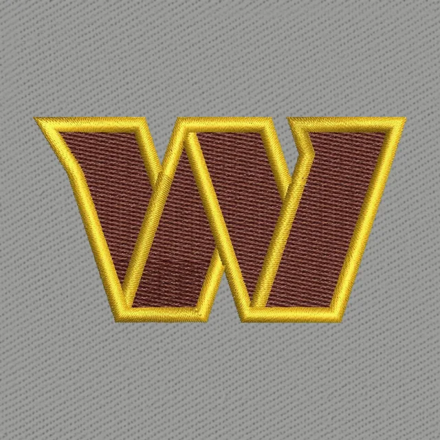 Washington Commanders Logo Stickdatei