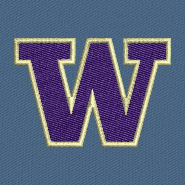 Washington Huskies Football Logo Stickdatei