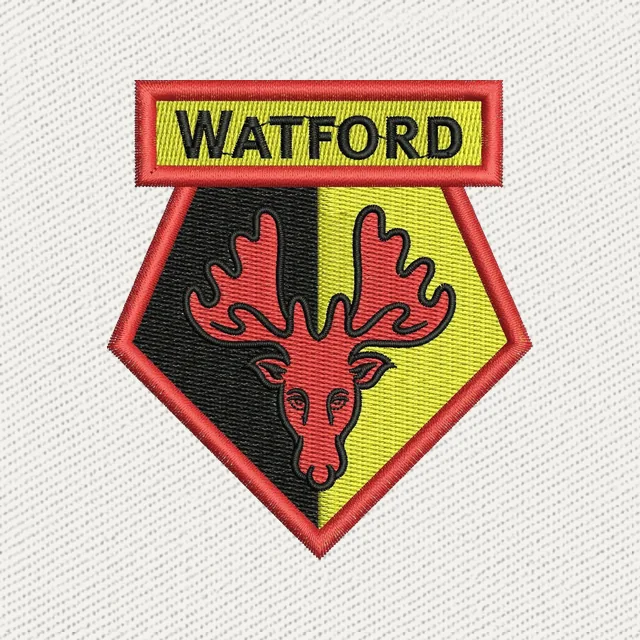 Watford Football Club Logo Stickdatei