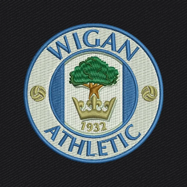Wigan Athletic Football Club Logo Stickdatei