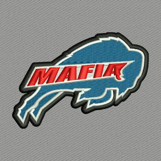 Wincraft Buffalo Bills Mafia Slogan Stickdatei