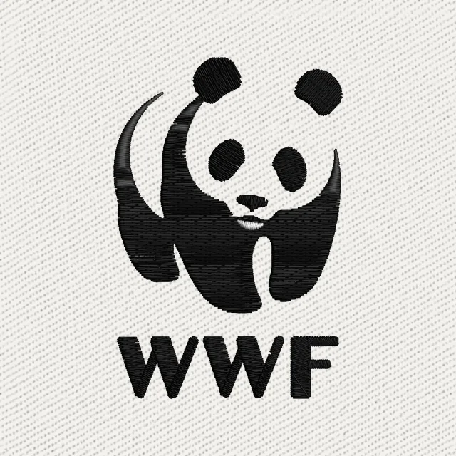 WWF Logo Embroidery Design